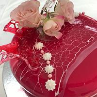 Mirror Glaze Cake