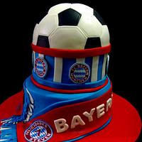 Bayer Munich Cake
