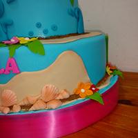 Moana cake 