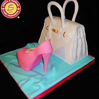 Purse 3D cake