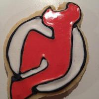 NJ Devils Sugar Cookies