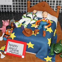 My Toy Story 'Andy's Bed' Cake
