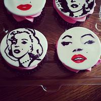 Marilyn Monroe Cupcakes