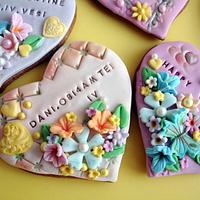Gingerbread hearts - valentine