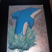 dolphin cake