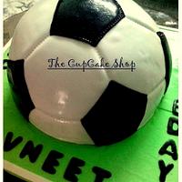 Soccer Ball Cake!