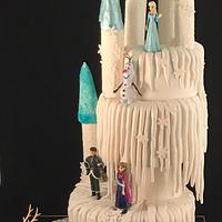 Frozen Theme cake