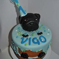 Pug cake 