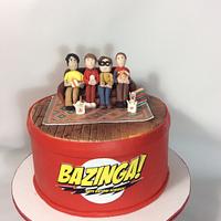 Big Bang Theory Birthday Cake