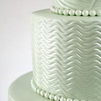Texture wedding cake.