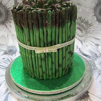 asparagus chocolate cake 
