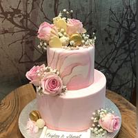 Engagement cake Engagement cake