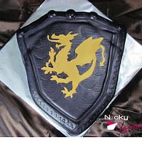 Dragon Shield Cake