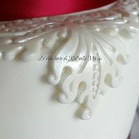 Candid orchids cake