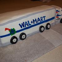 Wal-Mart Truck Cake 