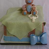 The Beary Adorable Christening cake