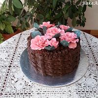 Flower Basket Cake