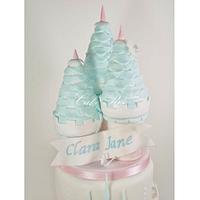 Frozen Castle themed cake