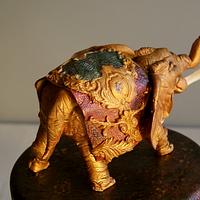 Gold elephant