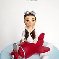 baby pilot cake