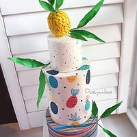Pineapple Party Cake Pineapple Party Cake