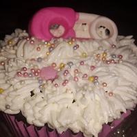 Tummy Babyshower Cake and Cupcakes