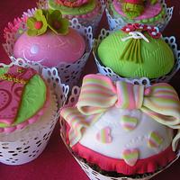 Summer Brights Cupcakes