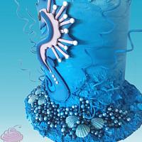 Jack the little Seahorse - Under The Sea Sugar Art Collaboration