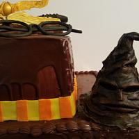 Harry potter theme cake