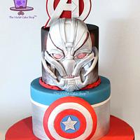 ULTRON Avengers Cake for My Son's 10th