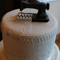 Fashion designer cake