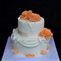 1st communion cake