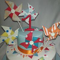Pinwheel Cake