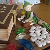 Witches Table Cake
