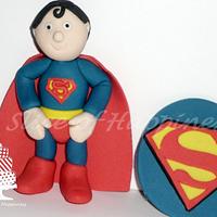 Superheroes Cake & Cupcakes