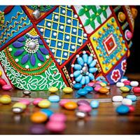 Kutch Work Bag with Candies