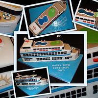 Cruise Ship Cake