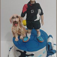 Handball cake