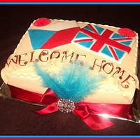 welcome cake