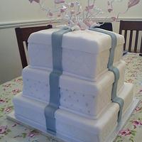 Present Boxes Wedding Cake