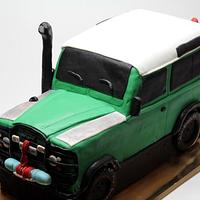 Land Rover Defender Cake - London