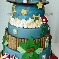 Mario Kart Groom's Cake