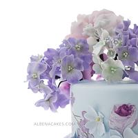 #7 Wedding Cake inspired by Enchanted Garden