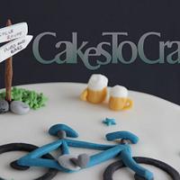 Cycling Pub Tour Cake