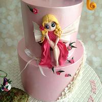 Little Fairy- First Birthday Cake