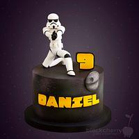 Storm Trooper Cake