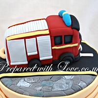 Fire Engine Cake 
