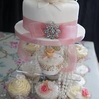 wedding cupcake tower 
