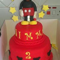 mickey mouse huge cake!!