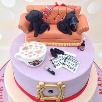 Friends Birthday cake